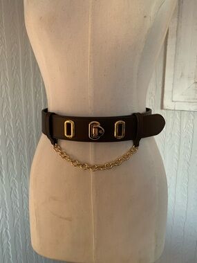 Ralph Lauren brown leather belt
